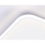 Потолочный светодиодный светильник с пультом управления FL5114/1+2 WH белый 97W 3000K-6400K 480*480*130 (ПДУ ИК) от NovaLamp