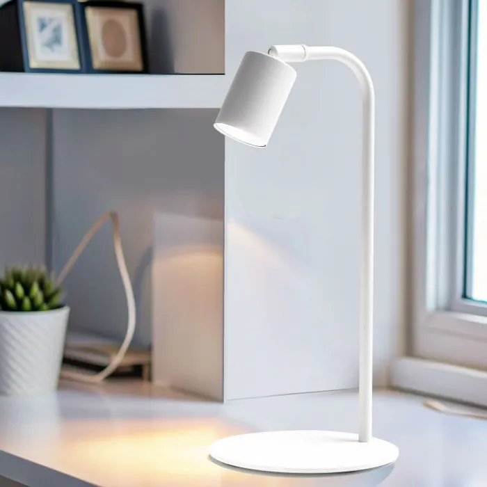 Настольная лампа офисная TK Lighting Logan 5490 Logan White от ImperiumLoft