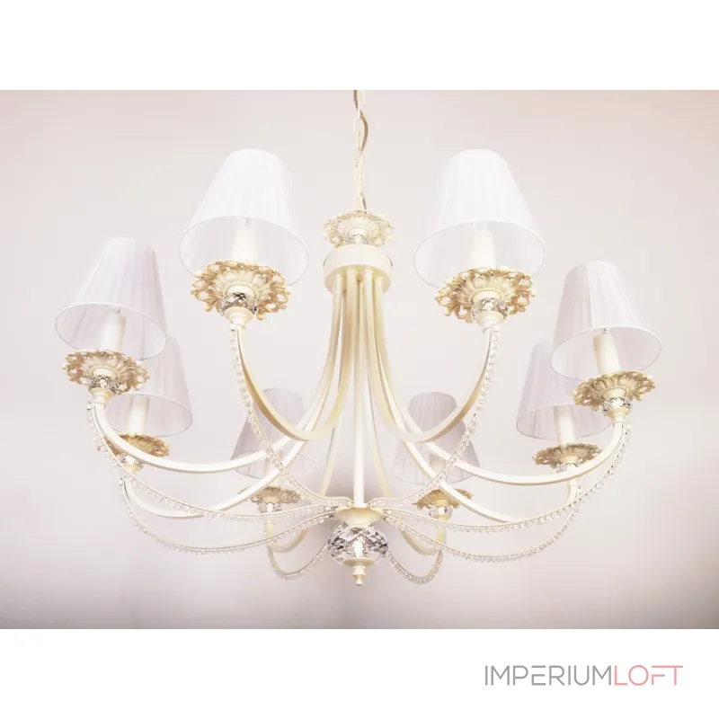 Подвесная люстра Abrasax Josephine 3007/8(creampearl) Подвесная люстра Abrasax Josephine 3007/8(creampearl)