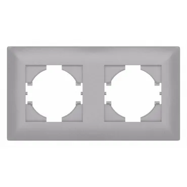 Рамка на 2 поста Gusi Electric BRAVO С1020-004