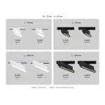 Светильник светодиодный трековый GL6811 WH белый LED 6W 3000K 24° 115*22*87 от NovaLamp