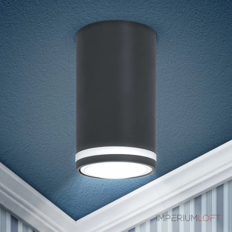 Накладной светильник Эра OL16 GU10 BK Б0049042 от ImperiumLoft