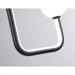 Подвесной светодиодный светильник FL66363 BK черный 19W 4200K 190*80*1000 от NovaLamp