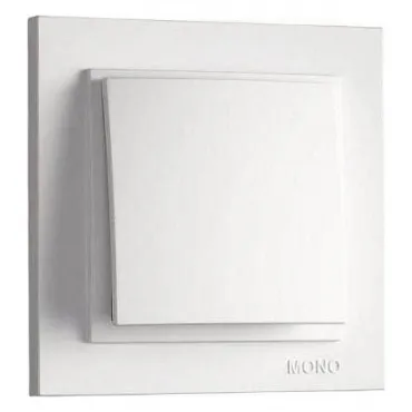 Выключатель одноклавишный Mono Electric Despina 102-010025-100 Выключатель одноклавишный Mono Electric Despina 102-010025-100