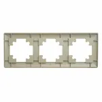 Рамка на 3 поста Stekker PFR00-7003-08 49608