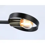 Подвесной светильник со сменной лампой TR8225/2 BK/SB черный/бронза E27/2 max 40W 510*165*190 от NovaLamp