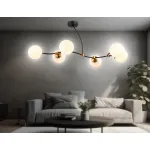 Подвесной светильник TR2555/6 BK/SB черный/бронза E27/6 max 60W 1160*600*450 от NovaLamp