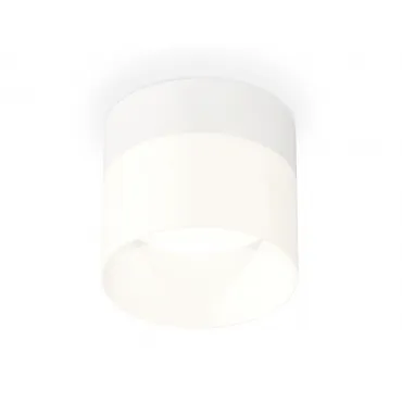 Комплект накладного светильника с акрилом XS8101016 SWH/FR белый песок/белый матовый GX53 (C8101, N8402) от NovaLamp