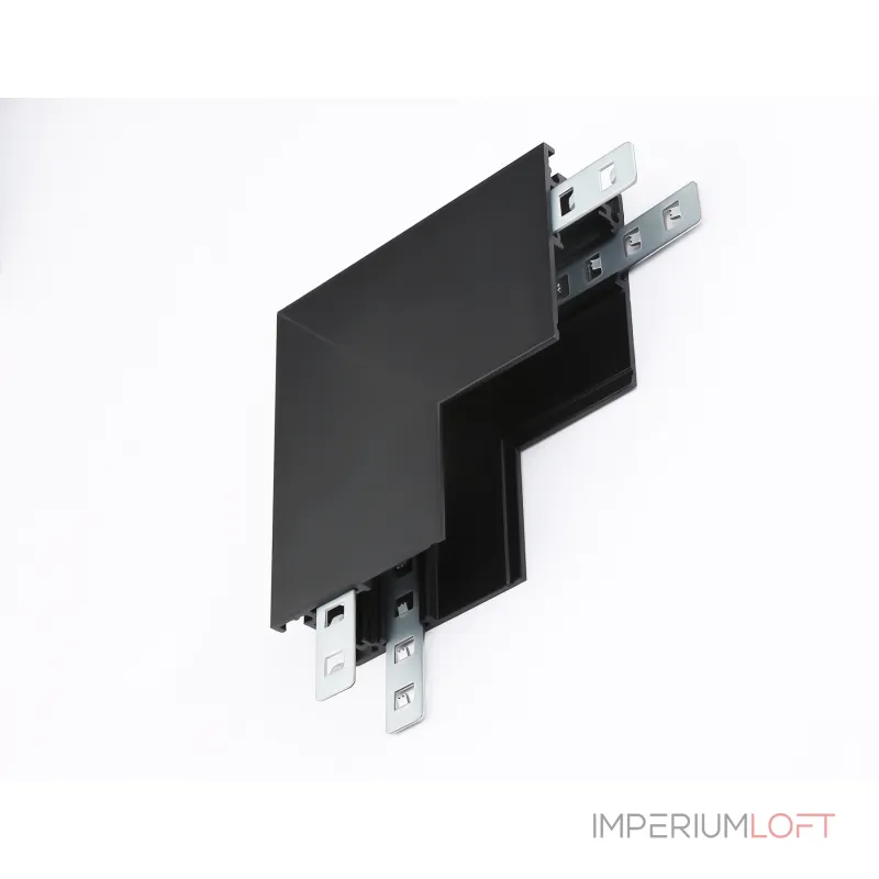 Коннектор угловой внутренний для накладного шинопровода Magnetic GL3378 BK черный 85*85*H26.9 от NovaLamp
