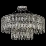 Подвесная люстра Arti Lampadari Ovindoli Nickel Ovindoli L 1.5.80+40.100 N от ImperiumLoft