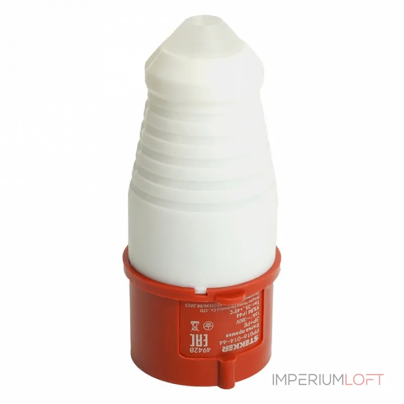 Вилка прямая 3P+PE Stekker ST 49428 от ImperiumLoft Вилка прямая 3P+PE Stekker ST 49428 от ImperiumLoft