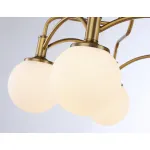 Подвесная люстра TR3212/5 GD/FR золото/белый матовый E27*5 max 40W D560*302 от NovaLamp