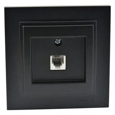 Розетка телефонная RJ-11 Mono Electric Despina 102-202005-124 Розетка телефонная RJ-11 Mono Electric Despina 102-202005-124