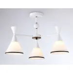 Подвесной светильник TR3164/3 WH/BK белый/черный E27/3 max 60W D580*380 от NovaLamp