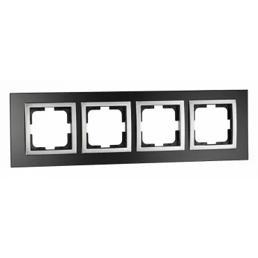 Рамка на 4 поста Mono Electric Style Glass 107-720000-163 Рамка на 4 поста Mono Electric Style Glass 107-720000-163