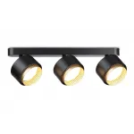 Светильник накладной TN71295/3 BK/GD черный/золото GX53/3 max 12W 400*95*137 от NovaLamp