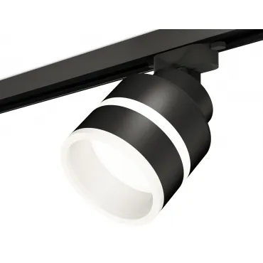 Комплект трекового светильника с акрилом XT8102024 SBK/FR черный песок/белый матовый GX53 (A2526, A2106, C8102, N8445)