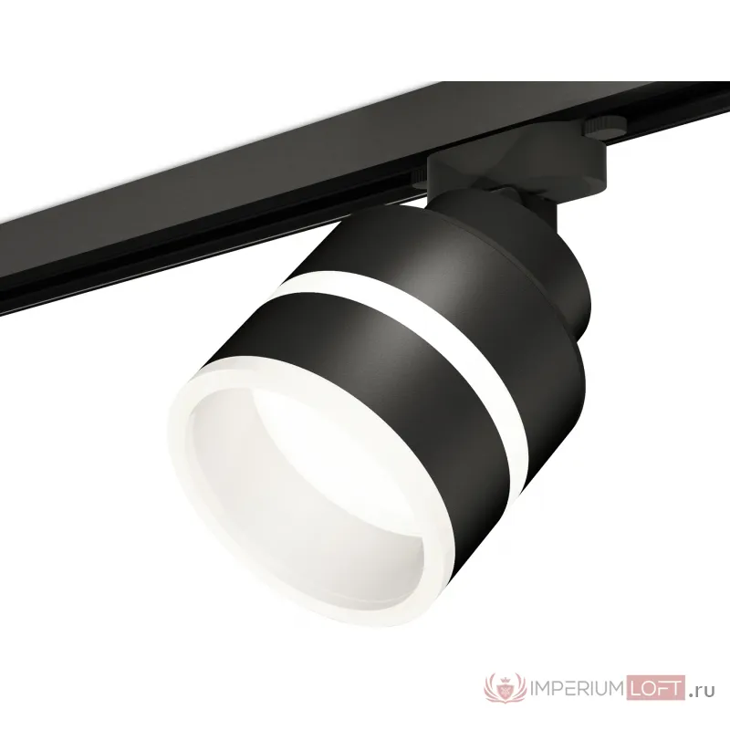 Комплект трекового светильника с акрилом XT8102024 SBK/FR черный песок/белый матовый GX53 (A2526, A2106, C8102, N8445) от NovaLamp