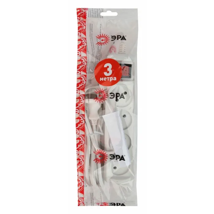 Сетевой фильтр Эра U-4s-3m-2x1 Б0044053 от ImperiumLoft