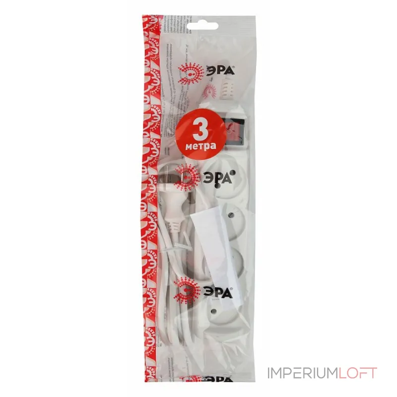 Сетевой фильтр Эра U-4s-3m-2x1 Б0044053 Сетевой фильтр Эра U-4s-3m-2x1 Б0044053
