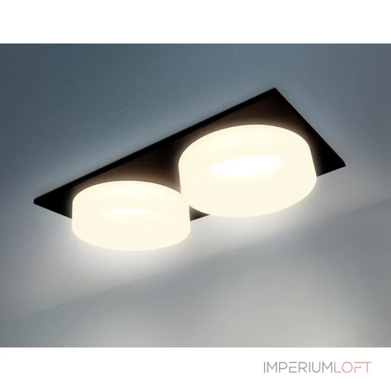 Встраиваемый точечный светильник с акрилом TN1319/2 SBK/FR черный песок/белый матовый GU5.3 182*92*45 от NovaLamp Встраиваемый точечный светильник с акрилом TN1319/2 SBK/FR черный песок/белый матовый GU5.3 182*92*45 от NovaLamp