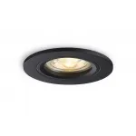 Светильник встраиваемый TN102451 BK черный GU5.3 D85*28 от NovaLamp