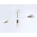Подвесной светильник со сменной лампой TR8228/3 WH/SB белый/бронза E27/3 max 40W 660*165*300 от NovaLamp