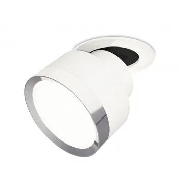 Комплект встраиваемого поворотного светильника XM8101502 SWH/PSL белый песок/серебро полированное GX53 (A2241, A2105, C8101, N8118) от NovaLamp