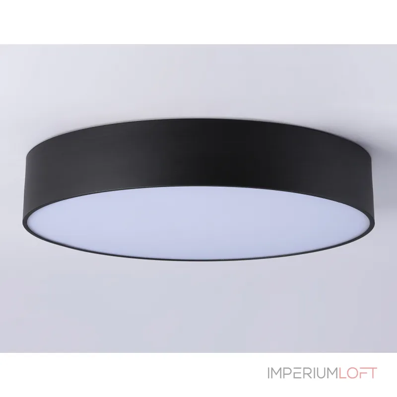 Светильник светодиодный потолочный FV5533 BK черный LED 60W 3000K D500*58 (Без ПДУ) от NovaLamp