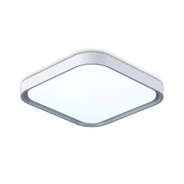Потолочный светодиодный светильник FZ1250 WH/GR белый/серый 18W 5000K 250*250*60 (Без ПДУ)