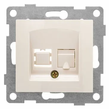 Розетка Ethernet RJ-45 без рамки Gusi Electric BRAVO С10К1-003