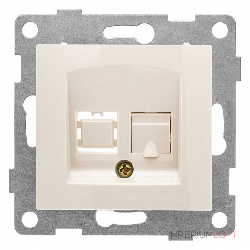 Розетка Ethernet RJ-45 без рамки Gusi Electric BRAVO С10К1-003