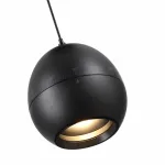 Светильник подвесной IP20 LED 7W 3000K 760Лм 170-265V SFERO 359342 OVER NT24 Черный от ImperiumLoft