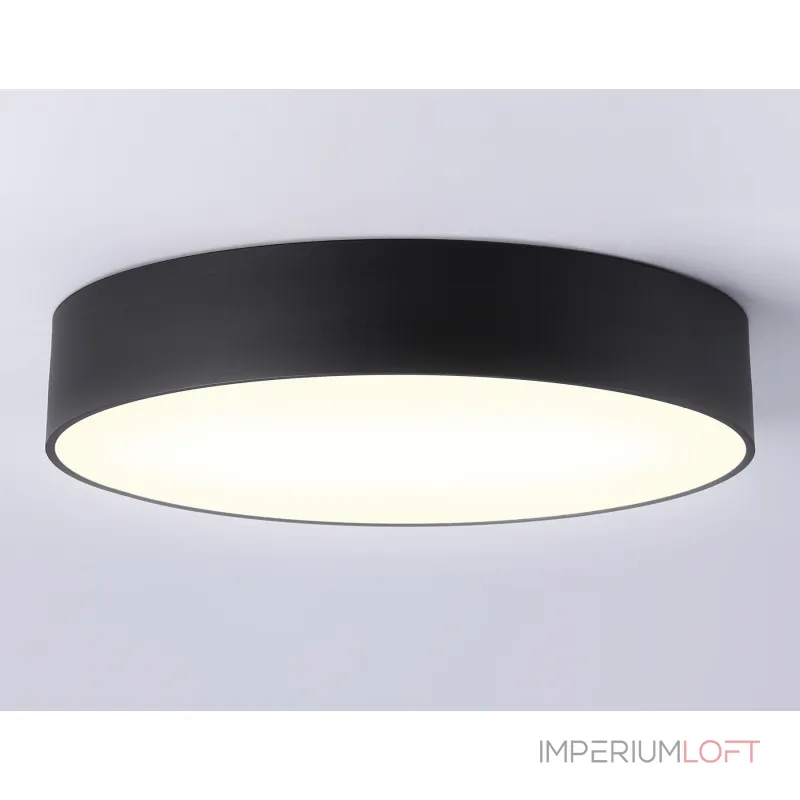Светильник светодиодный потолочный FV5533 BK черный LED 60W 3000K D500*58 (Без ПДУ) от NovaLamp