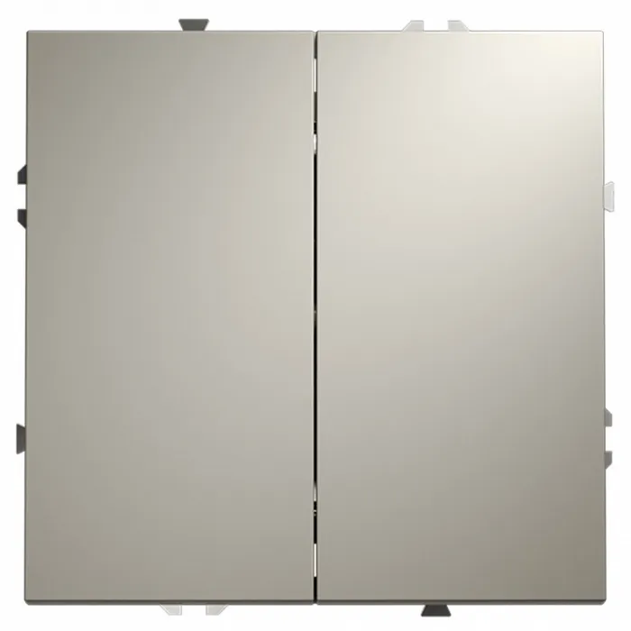 Выключатель двухклавишный без рамки Voltum S70 VLS020603 от ImperiumLoft