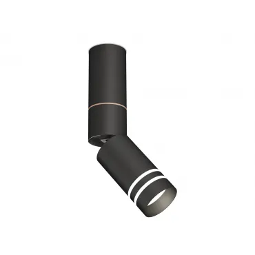 Комплект накладного поворотного светильника с акрилом XM6313150 SBK/FR черный песок/белый матовый MR16 GU5.3 (C6323, A2063, A2221, C6313, N6236)