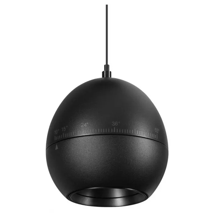 Светильник подвесной IP20 LED 7W 3000K 760Лм 170-265V SFERO 359342 OVER NT24 Черный от ImperiumLoft