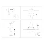 Светильник встраиваемый TN102451 BK черный GU5.3 D85*28 от NovaLamp