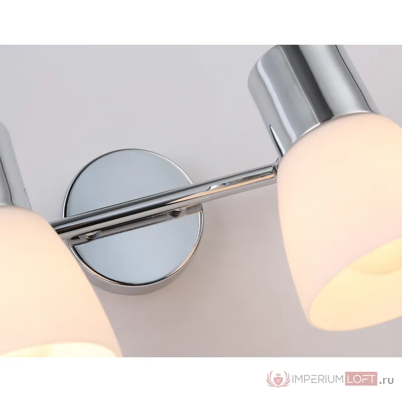 Настенно-потолочный спот TR3963/2 CH/FR хром/белый матовый E27*2 max 40W 200*105*200 от NovaLamp