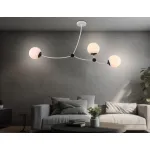 Подвесной светильник TR2566/3 WH/BK белый/черный E27/3 max 60W 1130*150*540 от NovaLamp