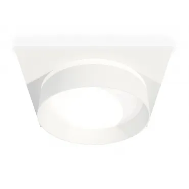Комплект встраиваемого светильника XC8061020 SWH/FR белый песок/белый матовый GX53 (C8061, N8461)