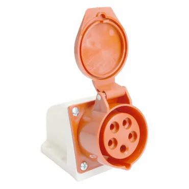 Розетка переносная разборная 3P+P с крышкой Stekker ST 49435 Розетка переносная разборная 3P+P с крышкой Stekker ST 49435