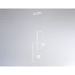 Подвесной светодиодный светильник FL66365/2 WH белый 38W 4200K 300*80*1200 от NovaLamp
