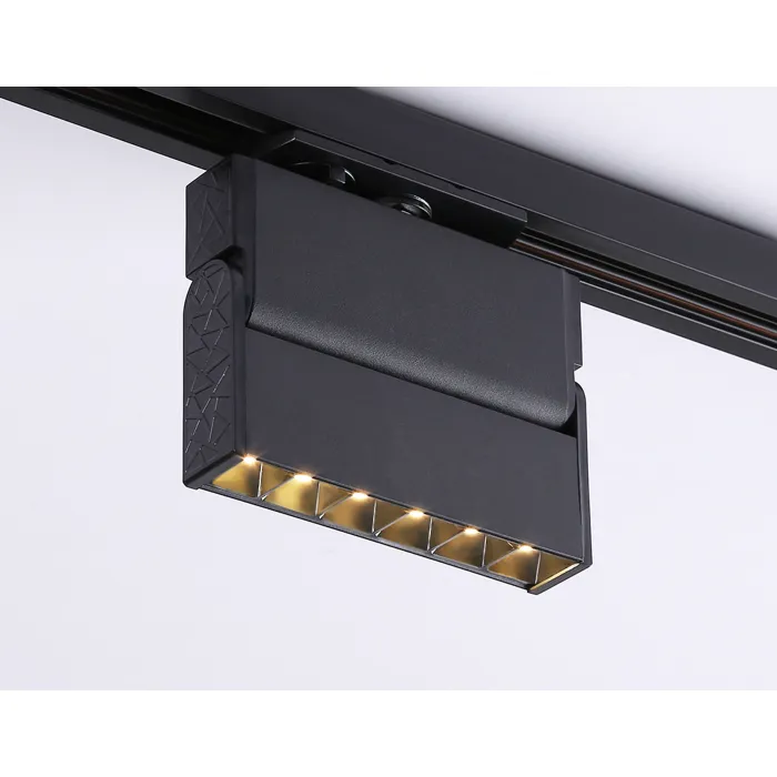 Светильник светодиодный трековый GL6814 BK черный LED 6W 4200K 24° 115*22*87 от NovaLamp