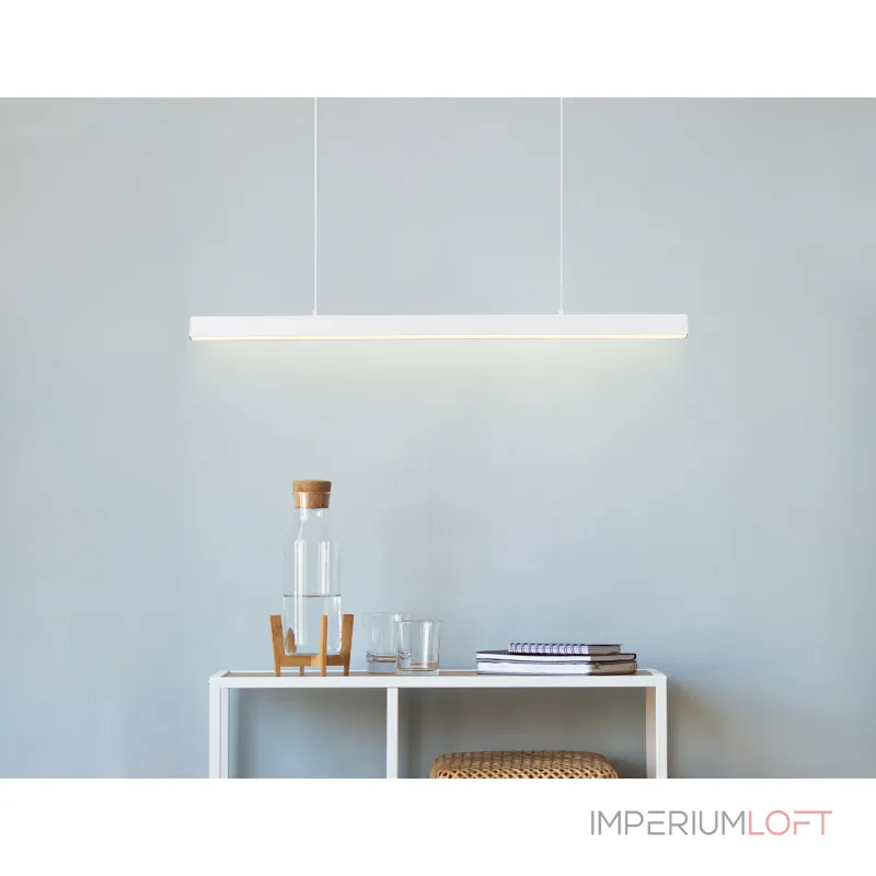 Светильник светодиодный трековый GL6782 WH белый LED 24W 3000K 600*22*1025 от NovaLamp