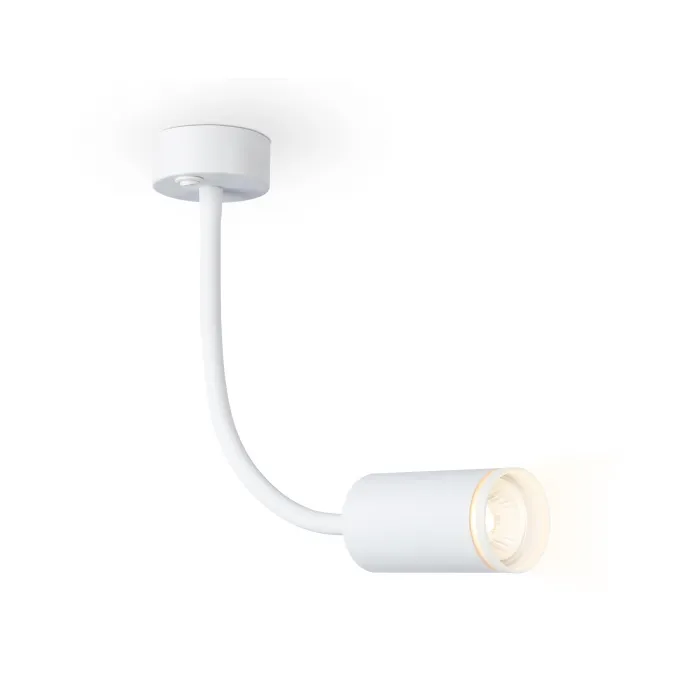 Светильник настенный с выключателем FW2469 WH белый GU10 max 12W D55*L100*H300 от NovaLamp