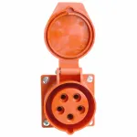 Розетка переносная разборная 3P+P с крышкой Stekker ST 49435 от ImperiumLoft