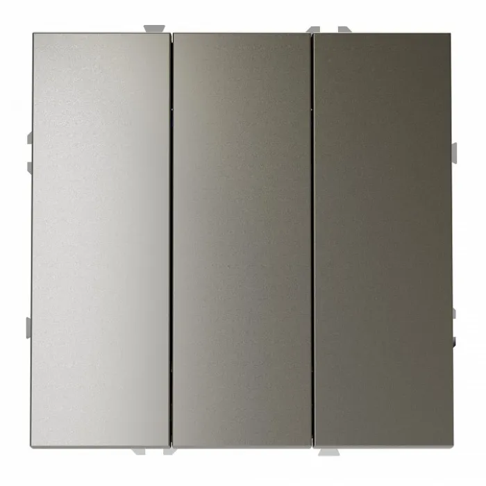 Выключатель трехклавишный без рамки Voltum S70 VLS030104 от ImperiumLoft