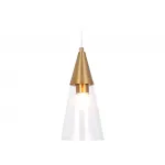 Подвесной светильник TR3666 BS/CL латунь/прозрачный E14 max 40W D120*1000 от NovaLamp