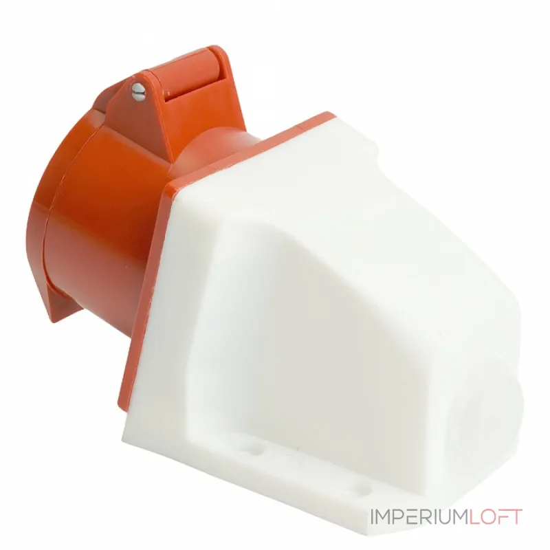 Розетка переносная разборная 3P+P с крышкой Stekker ST 49435 от ImperiumLoft